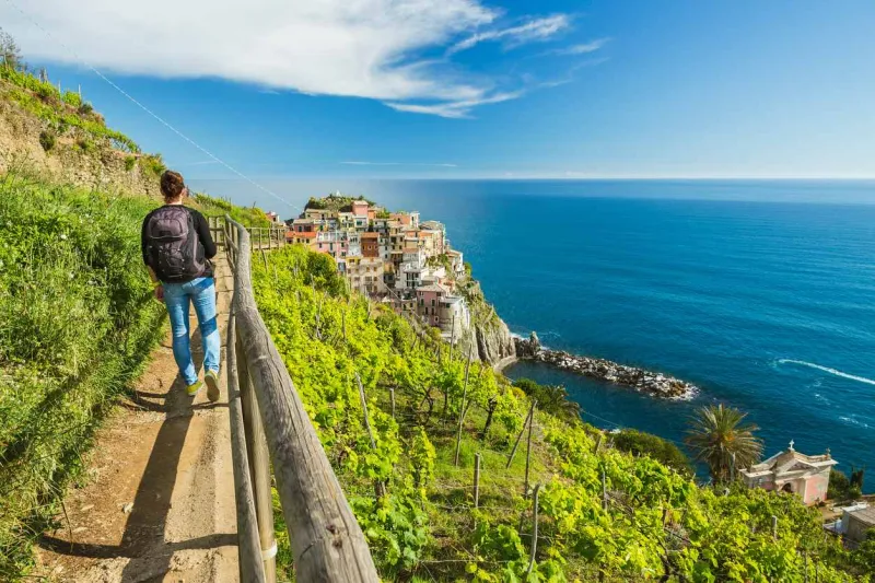 Le Sentiero Verde Azzurro relie les plus beaux villages des Cinque Terre.