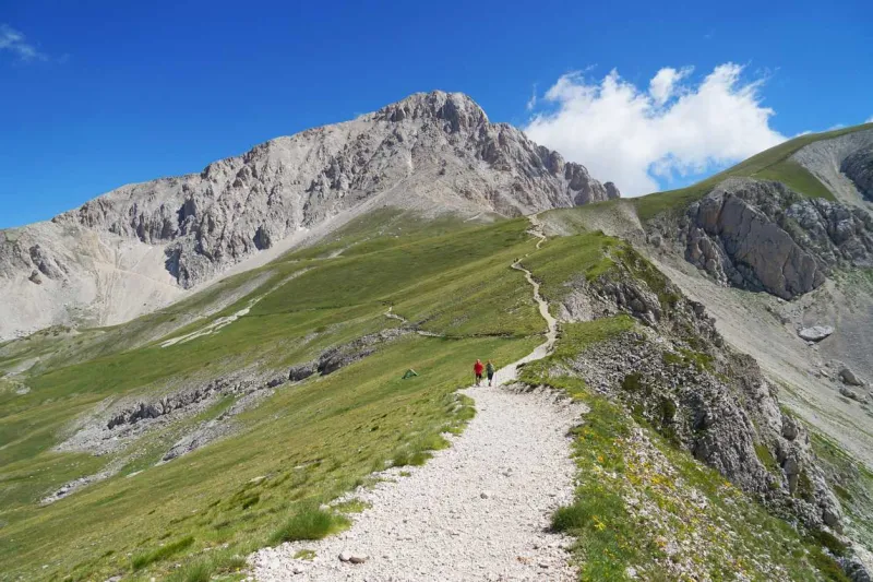Le Corno Grande est plus haute montagne des Apennins en Italie.