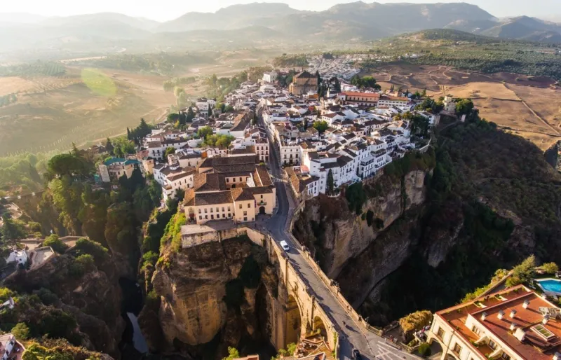 La ville de Ronda en Andalousie