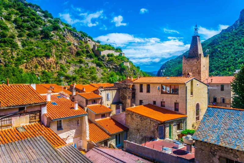 Le village médiéval de Villefranche-de-Conflent.