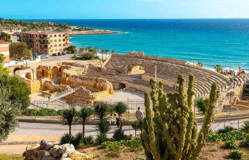 L'amphithéâtre de Tarragone.