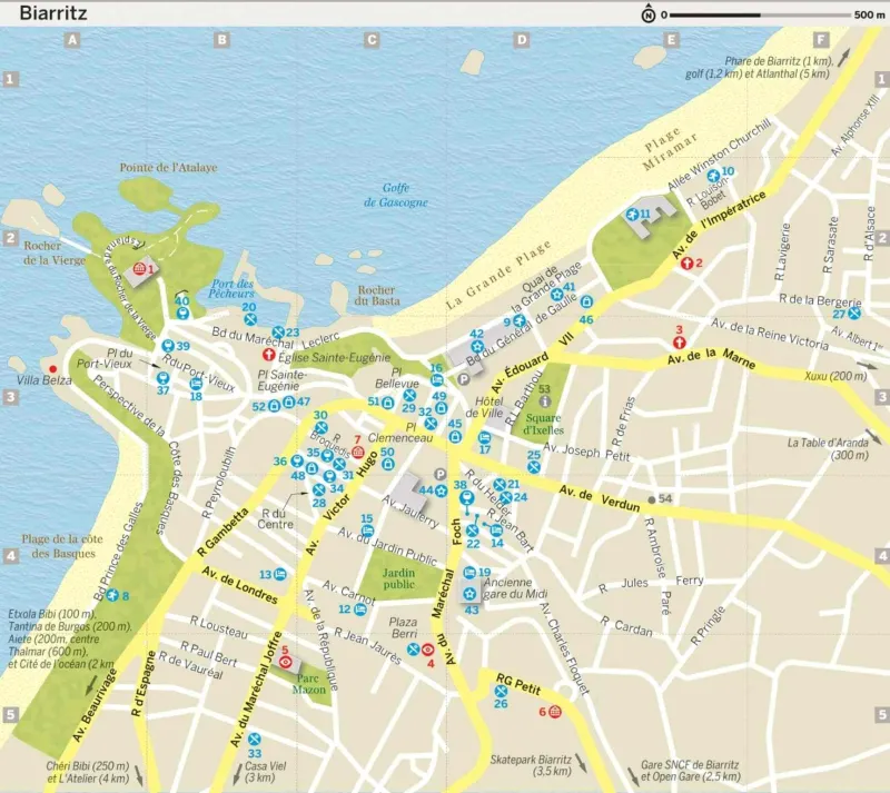 Biarritz carte