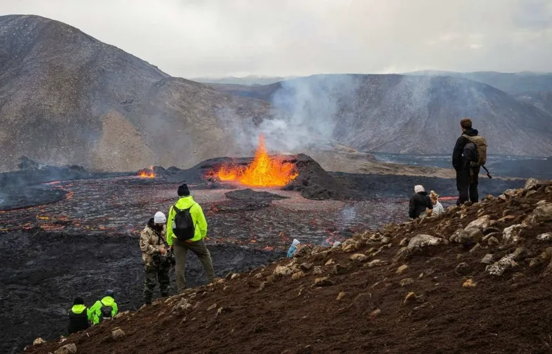 L'Islande compte 30 volcans en activité.