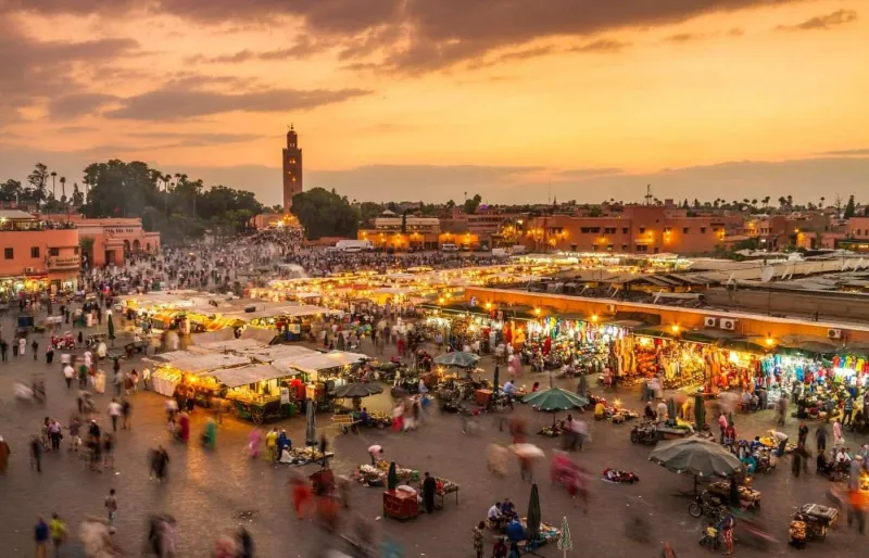 Marrakech est une destination abordable en avril.
