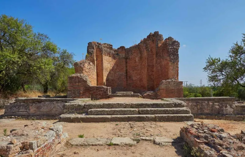 Les ruines de Milreu près de Faro.