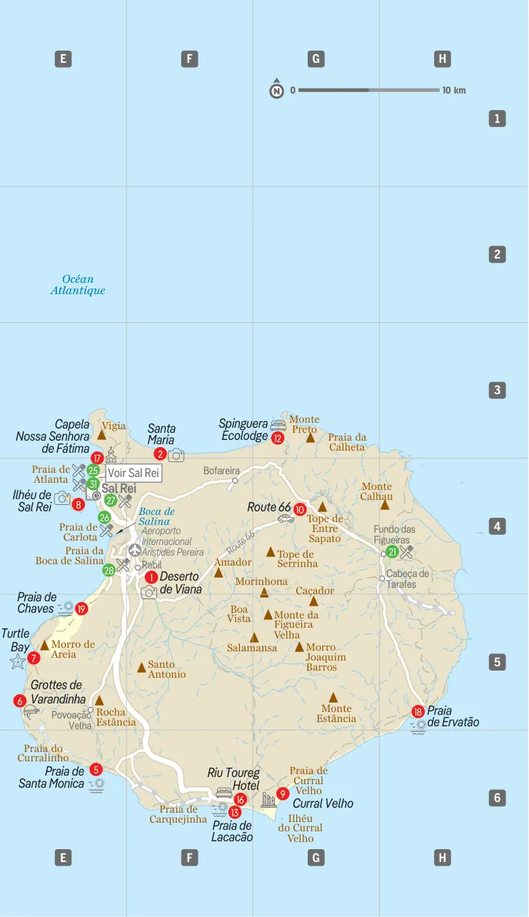 carte boa vista cap vert