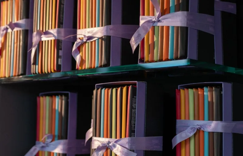 Chocolats Weiss à Saint-Étienne – coffrets colorés de la chocolaterie artisanale fondée en 1882