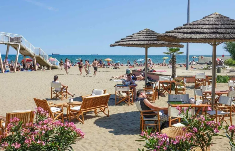 Plage du Lido, grande plage de sable près de Venise
