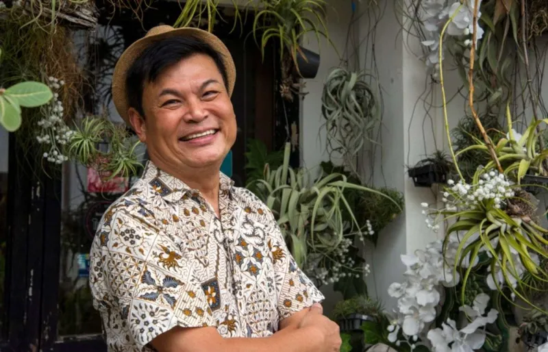 Alvin Yapp fondateur du musée The Intan à Singapour spécialiste de la culture péranakan