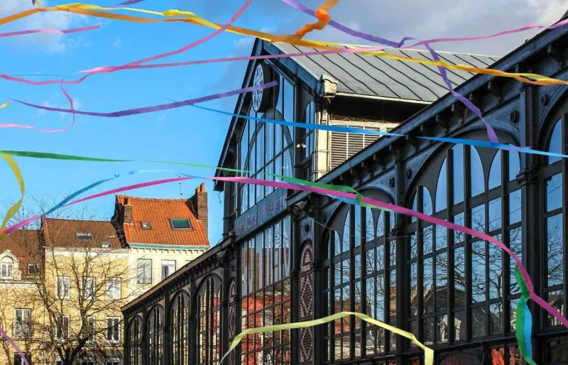 Les Halles de Wazemmes, au cœur du plus grand marché de Lille