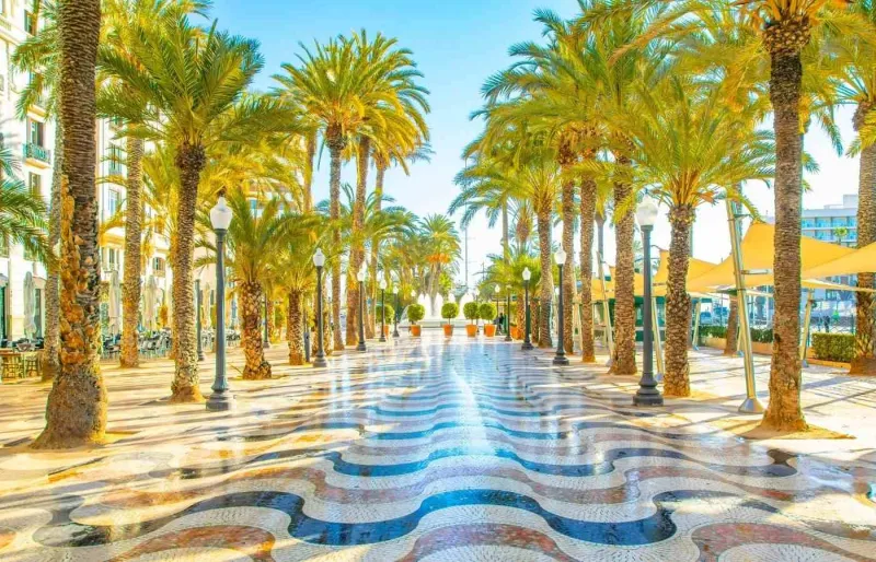 Mosaïques de l’Explanada de España à Alicante