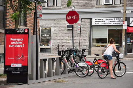 Bixi à Montréal Bixi à Montréal