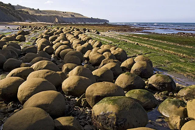 ah zut Bowling Ball Beach, Californie