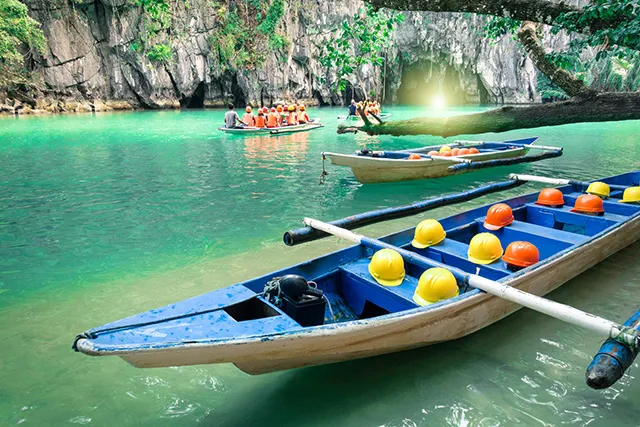 Parc national Puerto Princesa Subterranean River, Philippines 