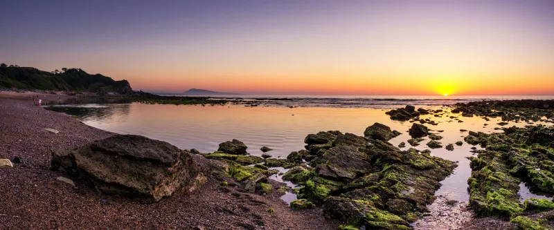 Coucher de soleil Ã  Saint-Jean-de-Luz