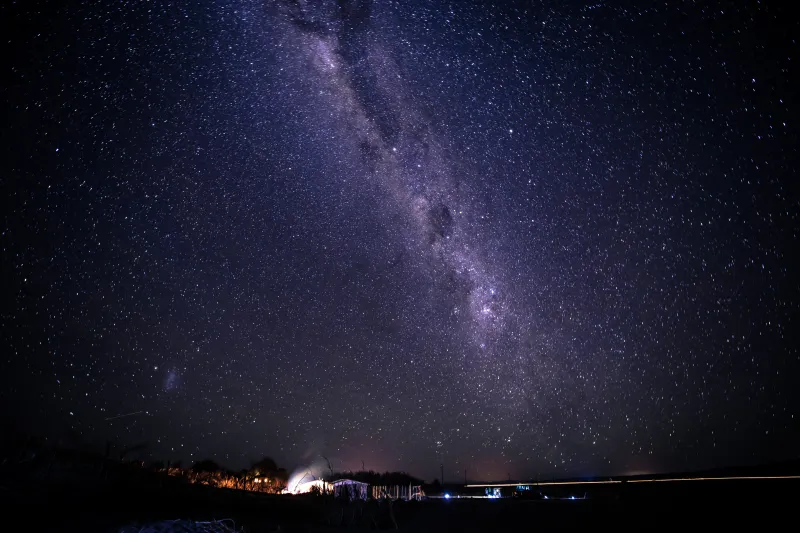 Pluie d'étoiles dans le désert d'Atacama Pluie d'étoiles dans le désert d'Atacama
