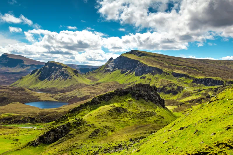 Incontournables si vous faites un tour de l'Europe, les Highlands d'Ecosse offrent des panoramas Ã  couper le souffle. 