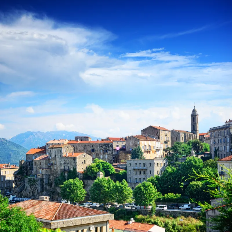 Vue sur Sartène Vue sur Sartène