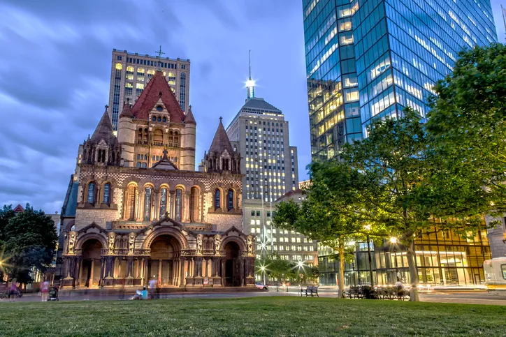 La Trinity Church, l'Åuvre la plus aboutie de lâarchitecte Henry Hobson Richardson