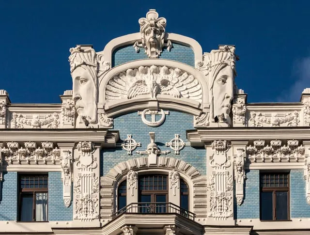 FaÃ§ade Art Nouveau, Riga